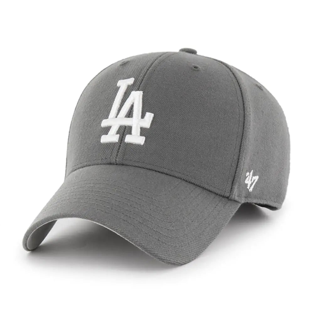 47 Los Angeles Dodgers MVP Hat Baseball Cap - Charcoal Grey