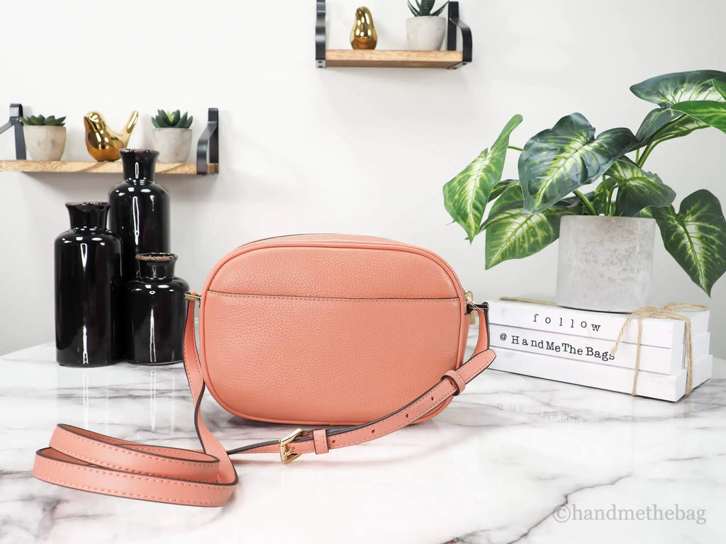 Michael Kors Jet Set Travel Sherbert Oval Camera Bag