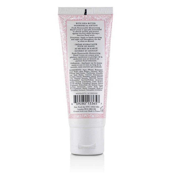 FRESH - Honeysuckle Moisturizing Hand Cream