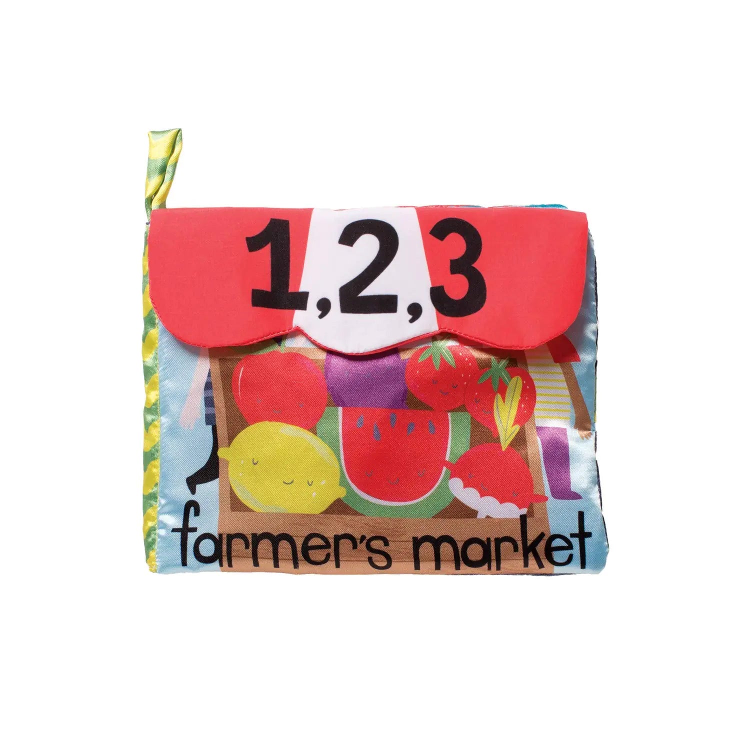 Manhattan Toy Farmers Market Soft Activity Book Baby Toy