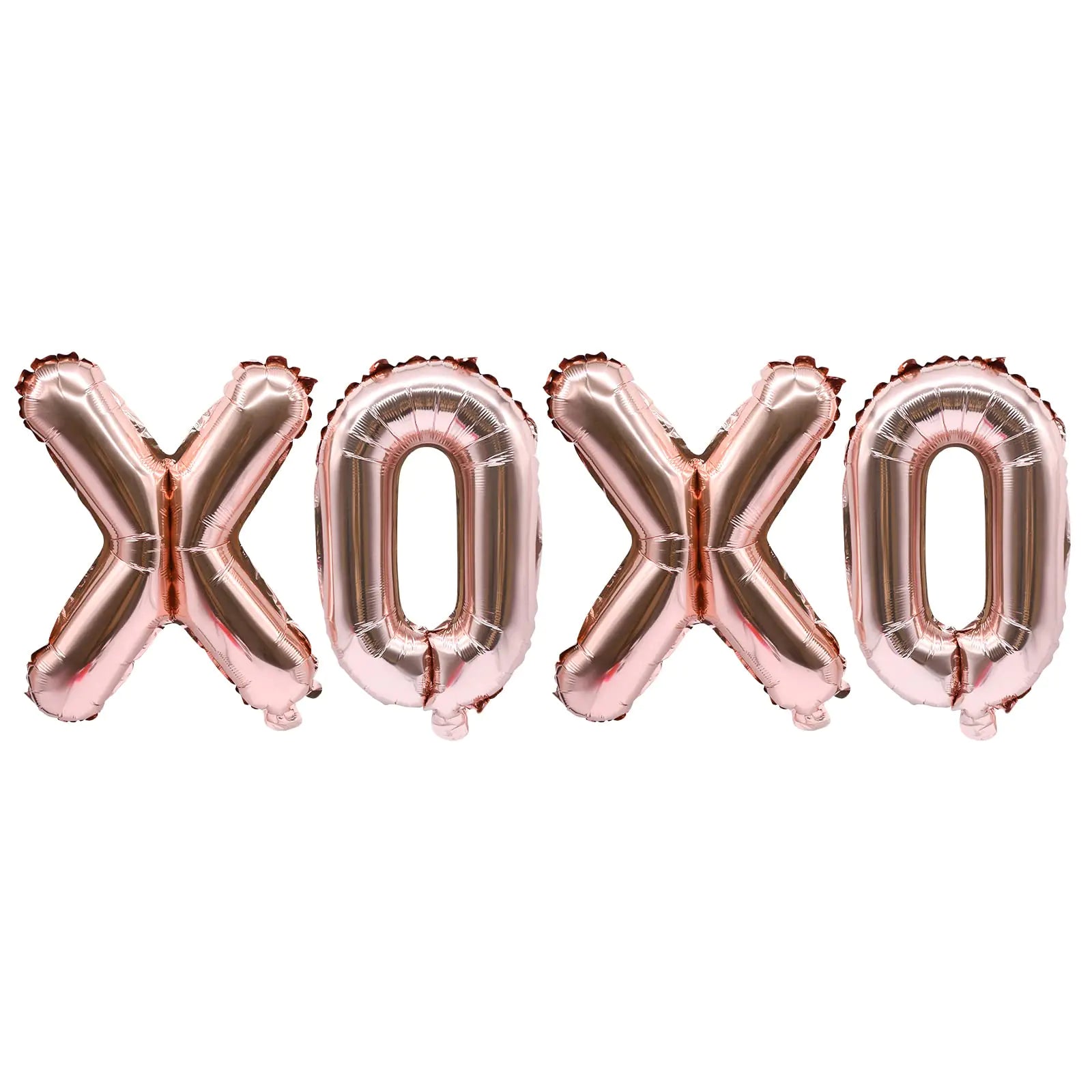 16" XOXO Balloons in Rose Gold