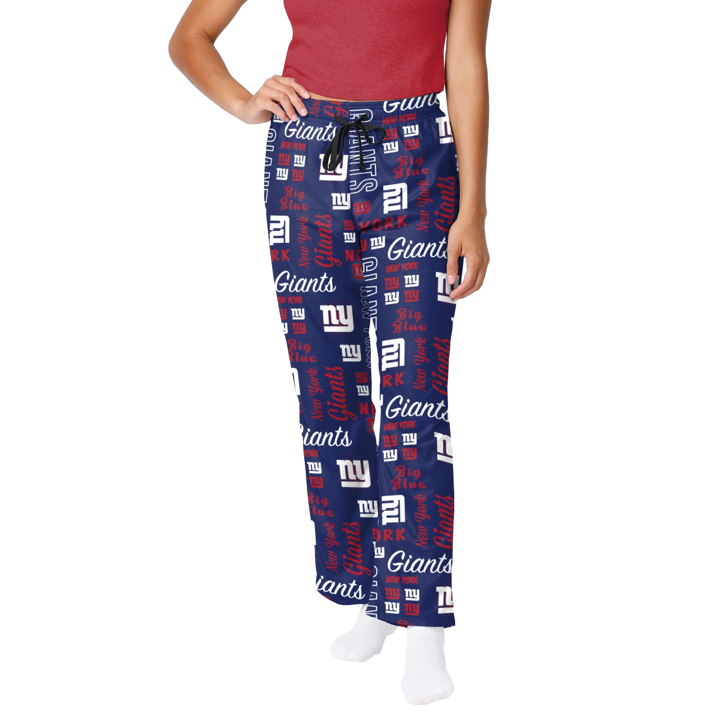 FOCO New York Giants NFL Womens Mini Print Lounge Pants - S