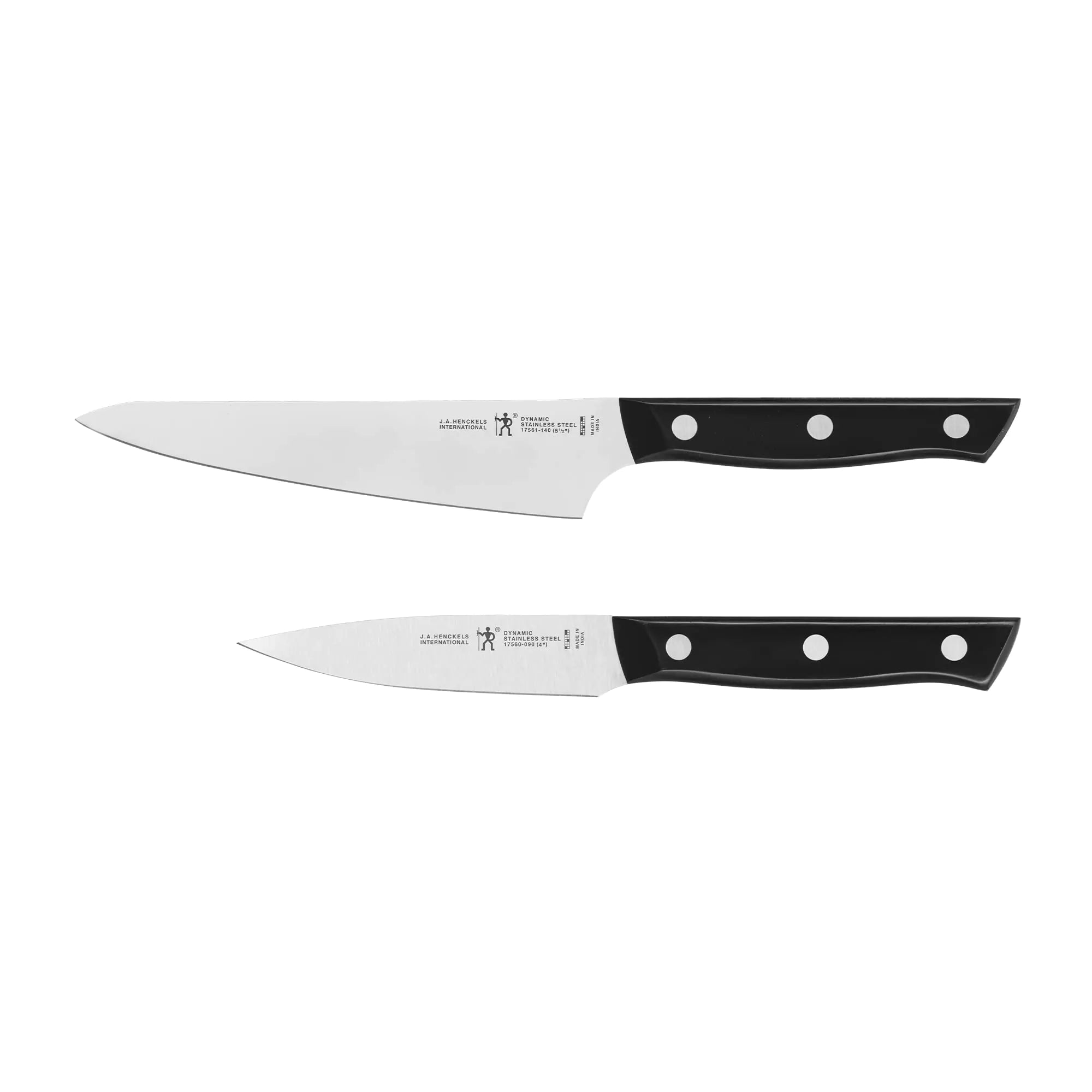 HENCKELS Dynamic Razor-Sharp 2-pc Compact Chef Knife Set German Engineered Informed by 100+ Years of Mastery Stainless Steel