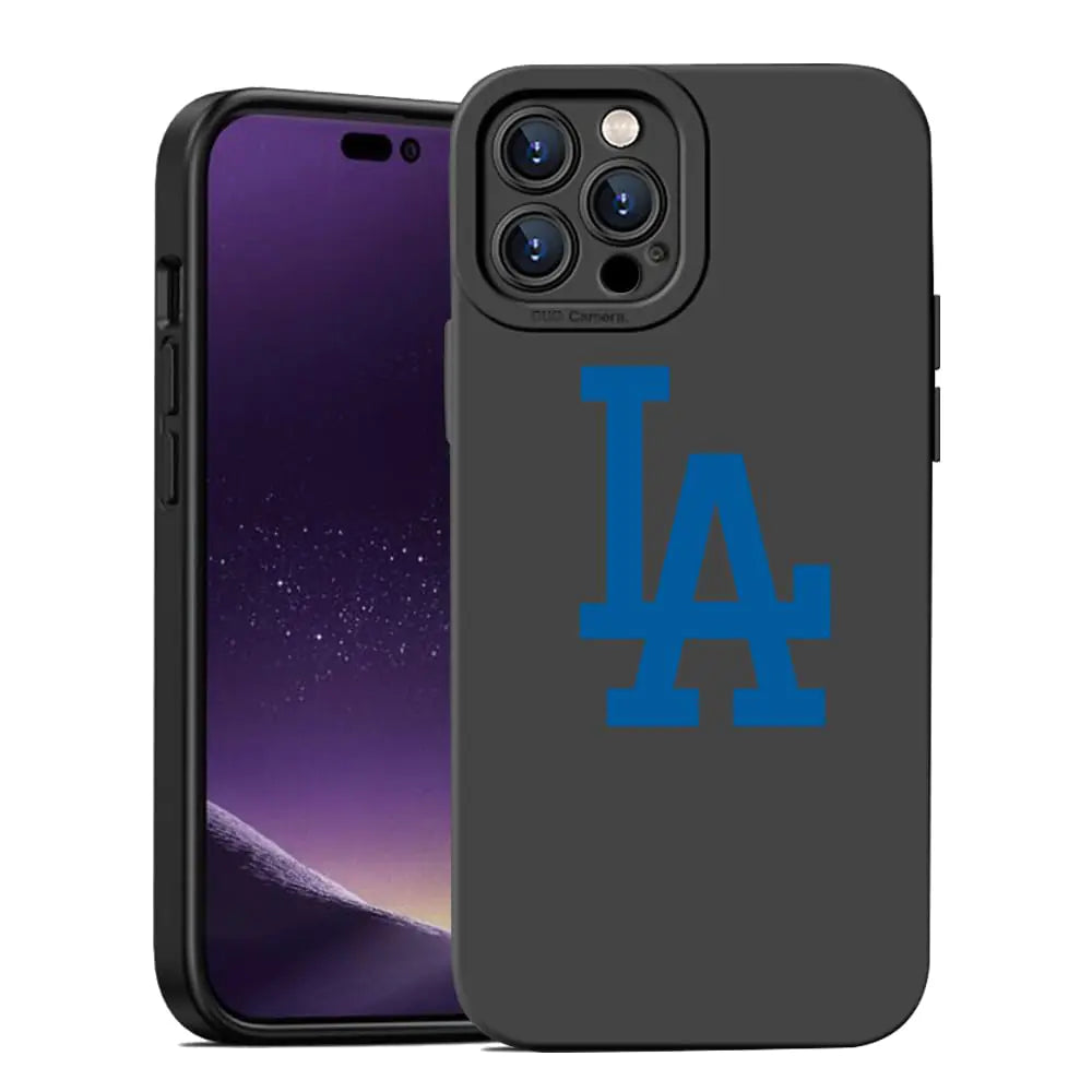 for Los Angeles Baseball Fans Compatible with iPhone 15 Pro Max Case Unique Gift for Christmas Kids Dad Husband Mom Mothers Fathers Day Thanksgiving Day Easter Present 15 Pro Max Blue