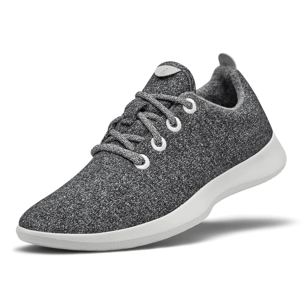 Allbirds Women’s Wool Runners Everyday Sneakers Machine Washable Shoe Made with Natural Materials - Natural Grey (Light Grey Sole) - 7 Medium
