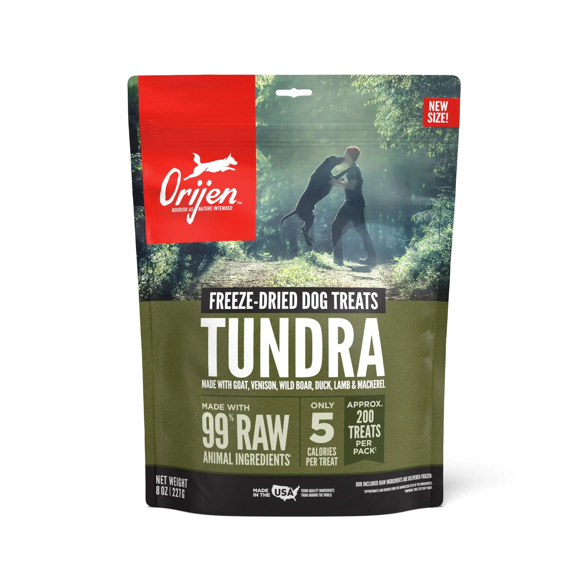 ORIJEN Tundra Freeze-Dried Dog Treats 8OZ
