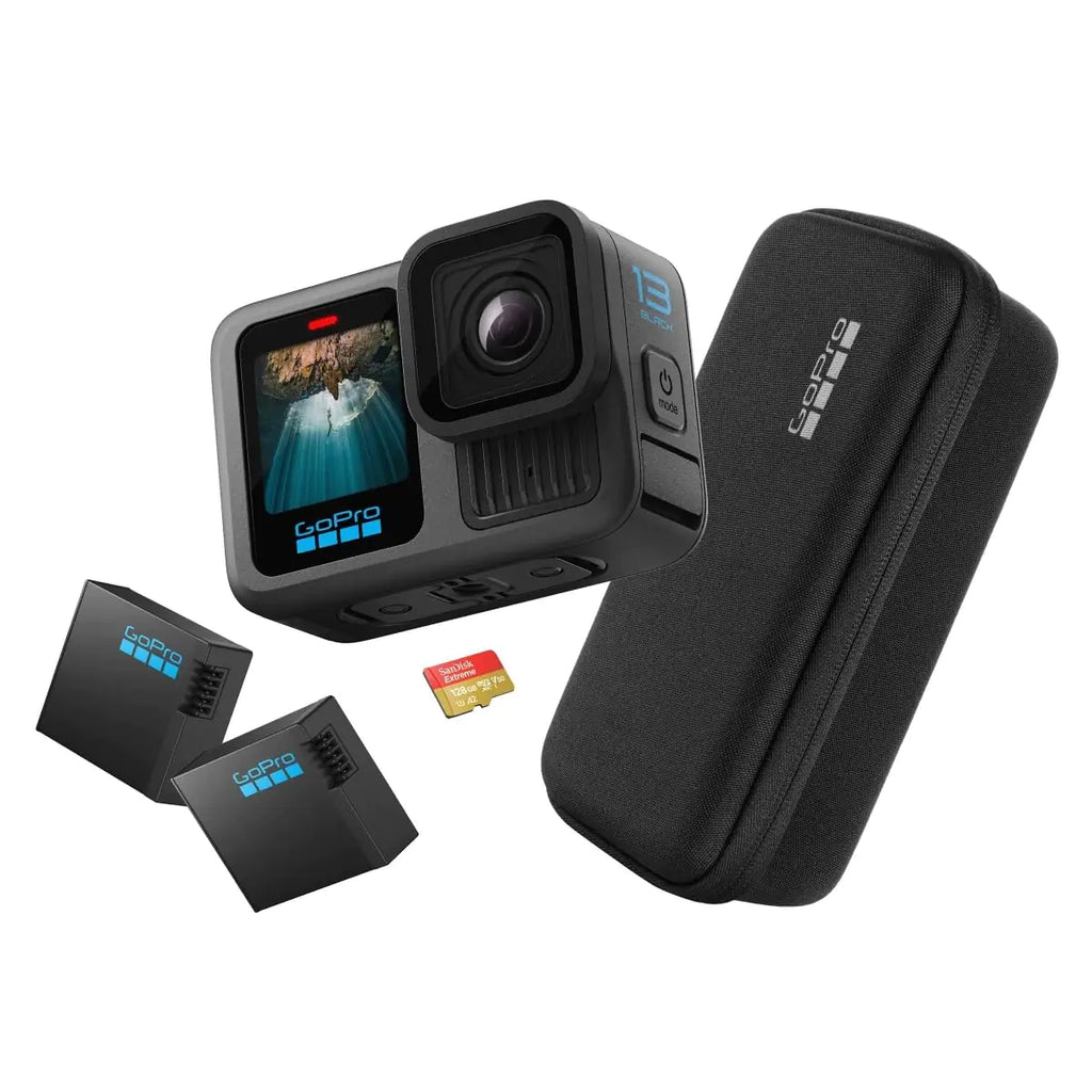 GoPro HERO11 Black Action Camera Bundle Also Includes: Shorty Hand Grip Spare Enduro Battery