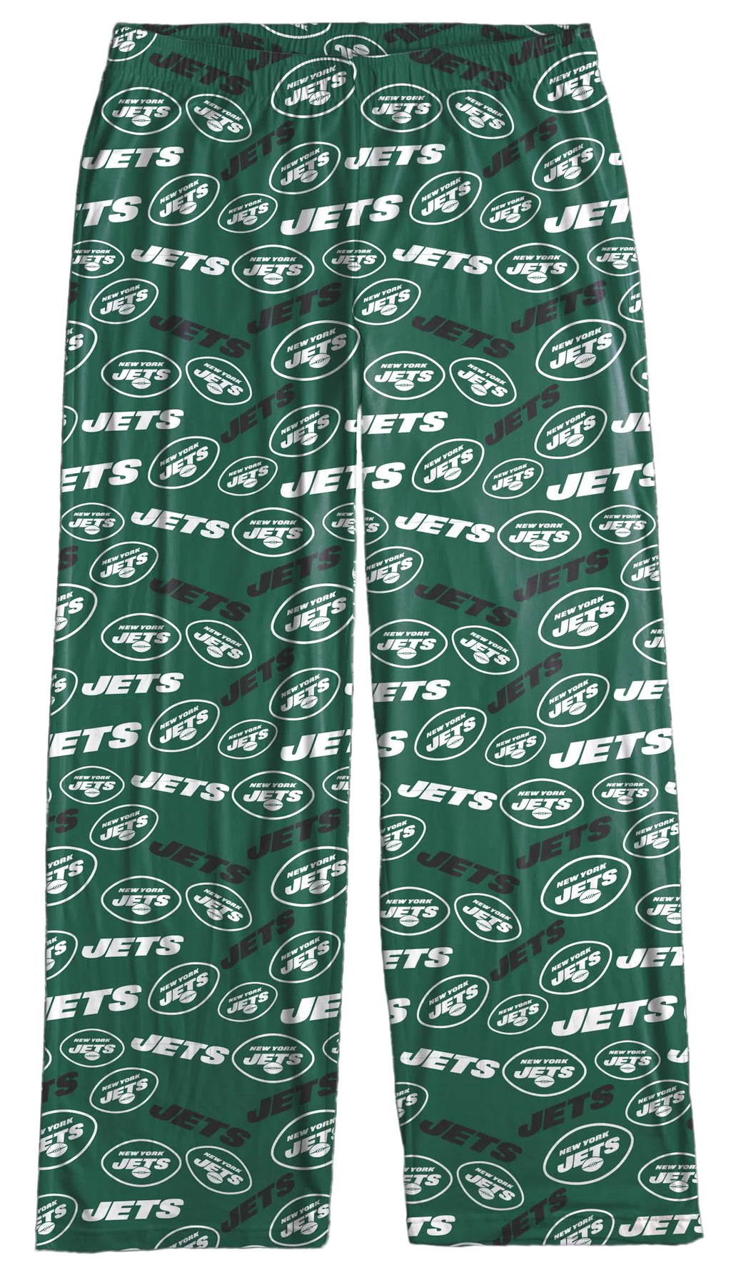 New York Jets Womens Scatter Pattern Pajama Lounge Pants Multi Color Medium