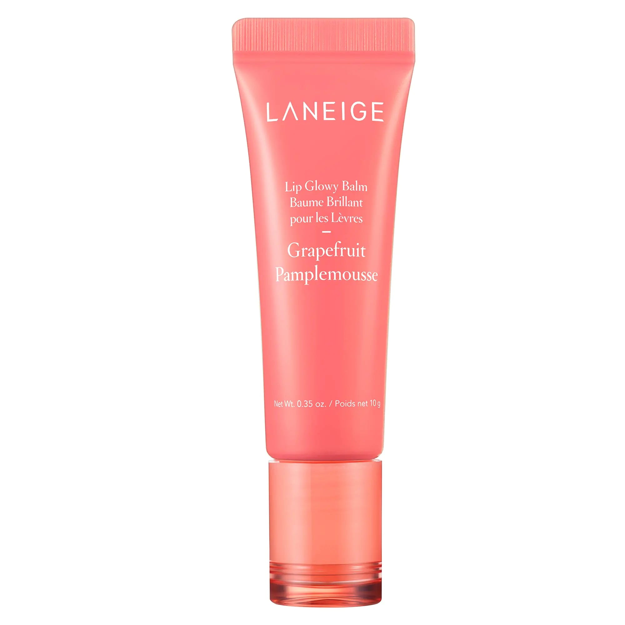 LANEIGE Lip Glowy Balm Grapefruit: Hydrate Glossy Lightweight Moisturize & Tint with Shea Butter