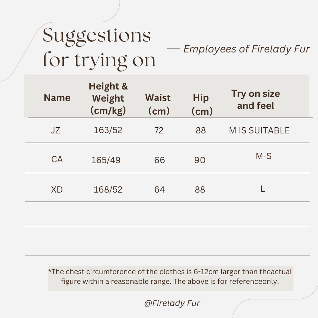 Fireladyfur Women's Merino Wool Knit Outfit"Fall Winter Mischief"