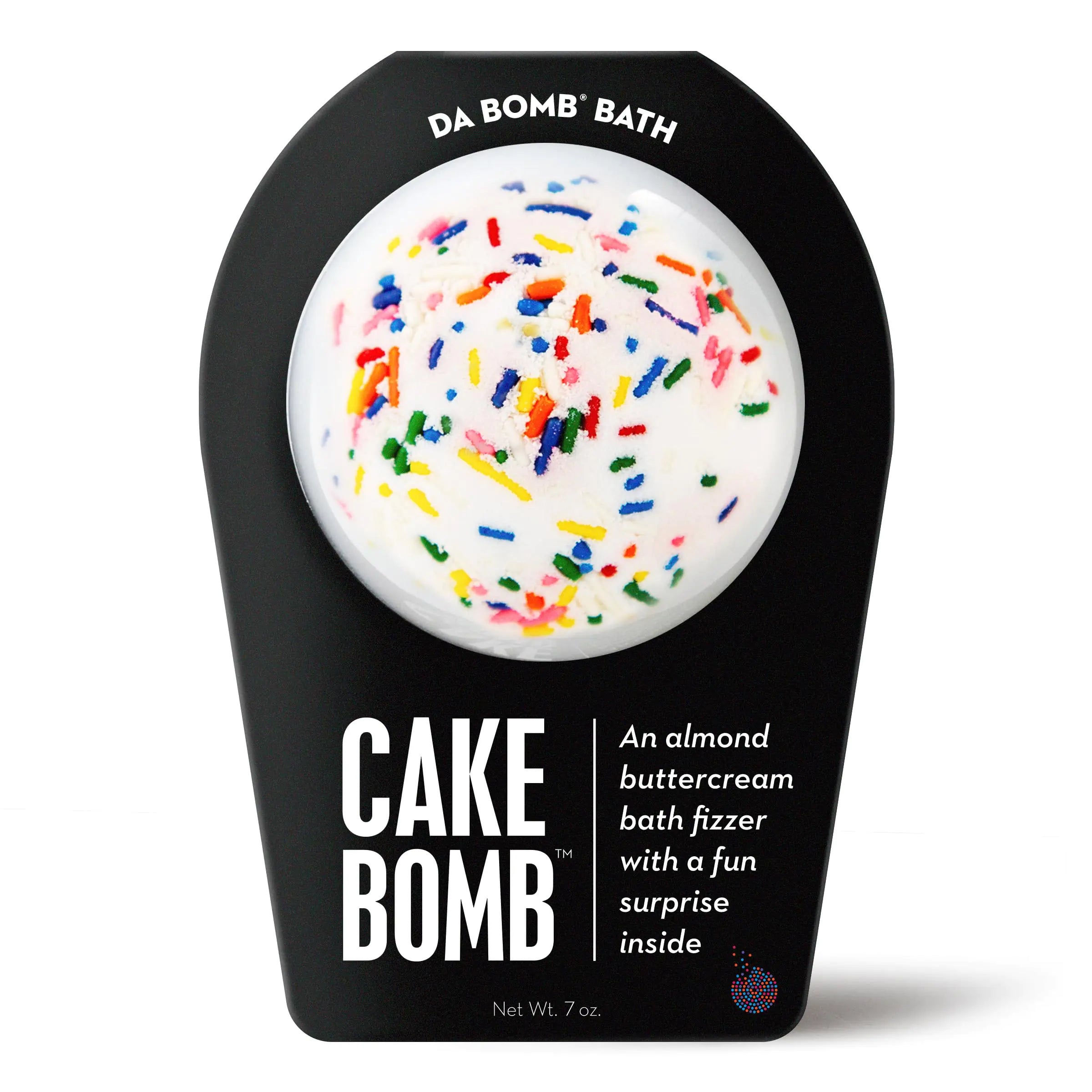 Da Bomb Bath Cake Bath Bomb with Sprinkles 7oz