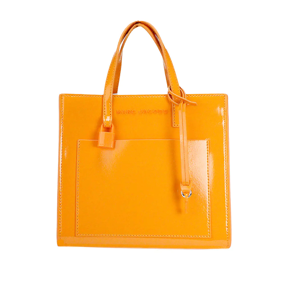 Marc Jacobs Mini Grind Scorched Leather Crossbody Tote