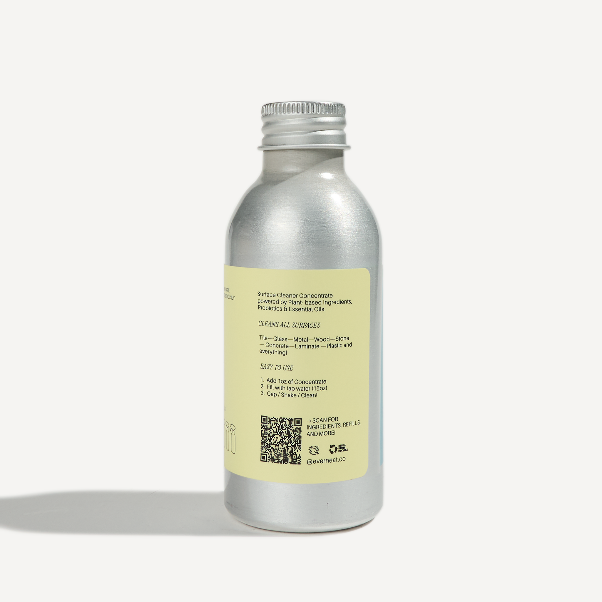 Surface Cleaner Concentrate - Refill in Aluminum Bottle