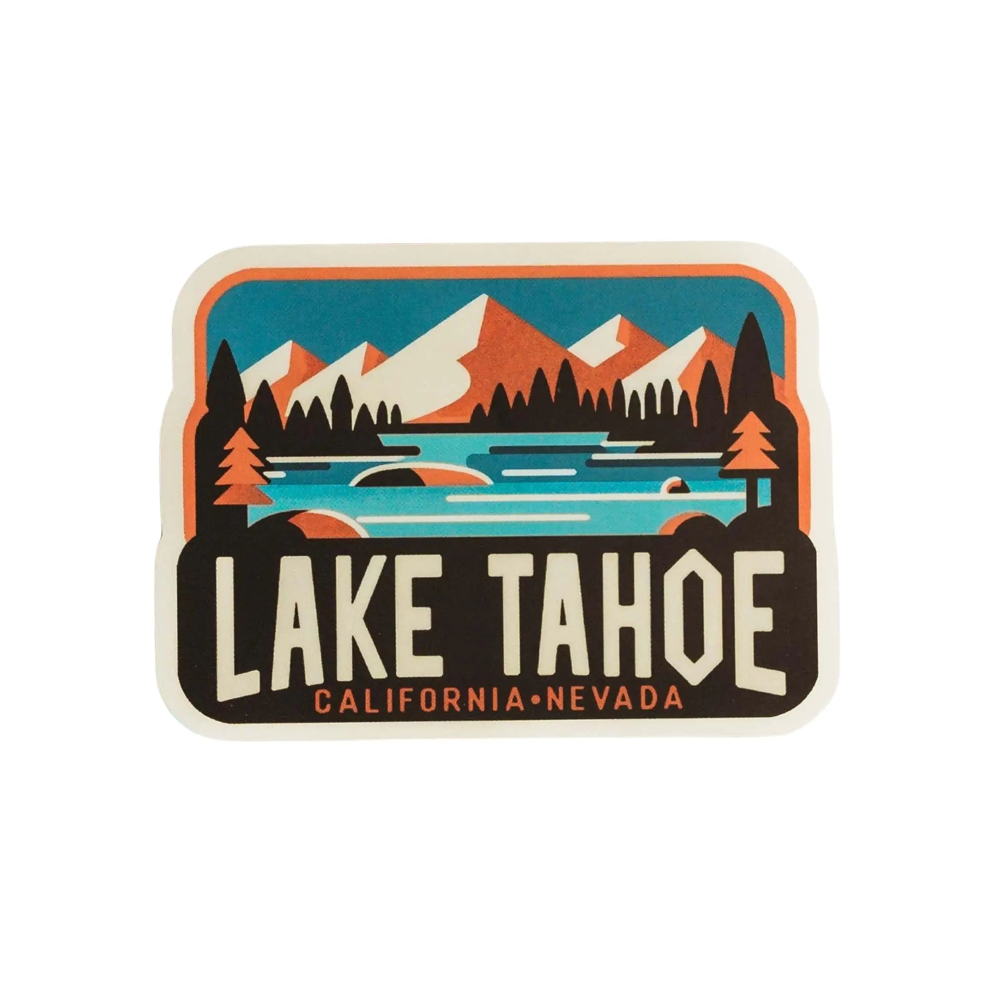 Lake Tahoe Weatherproof Sticker