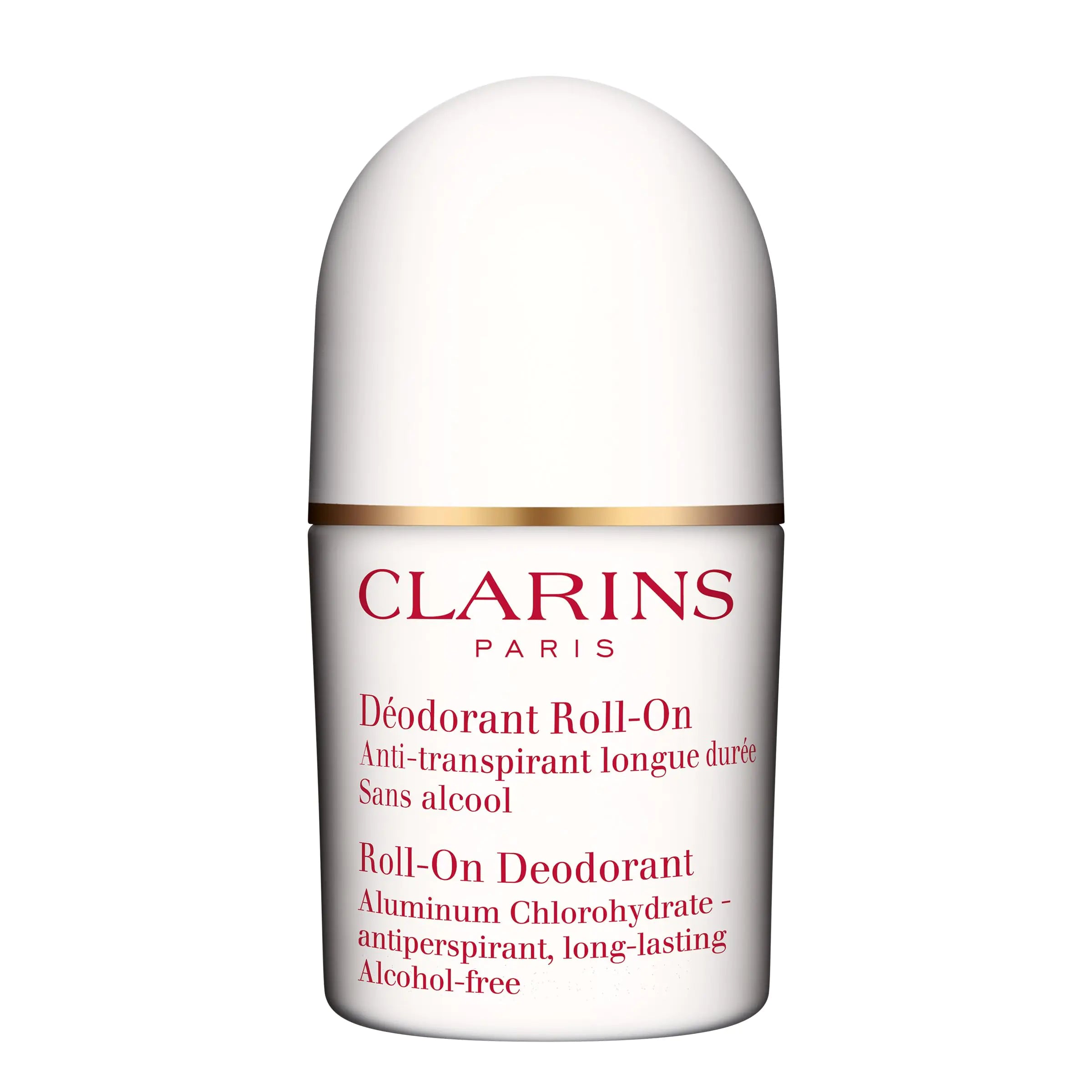 Clarins Roll-On Antiperspirant Deodorant | Alcohol Free | 1.7 Ounces