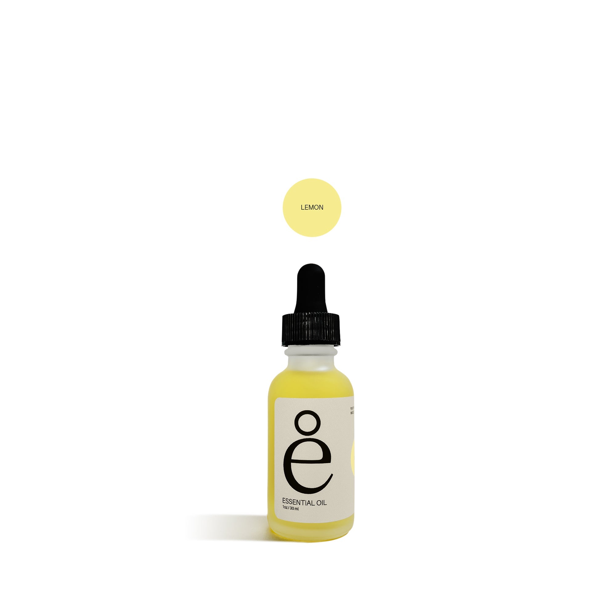 Lemon Essential Oil - Glass Dropper (1oz)