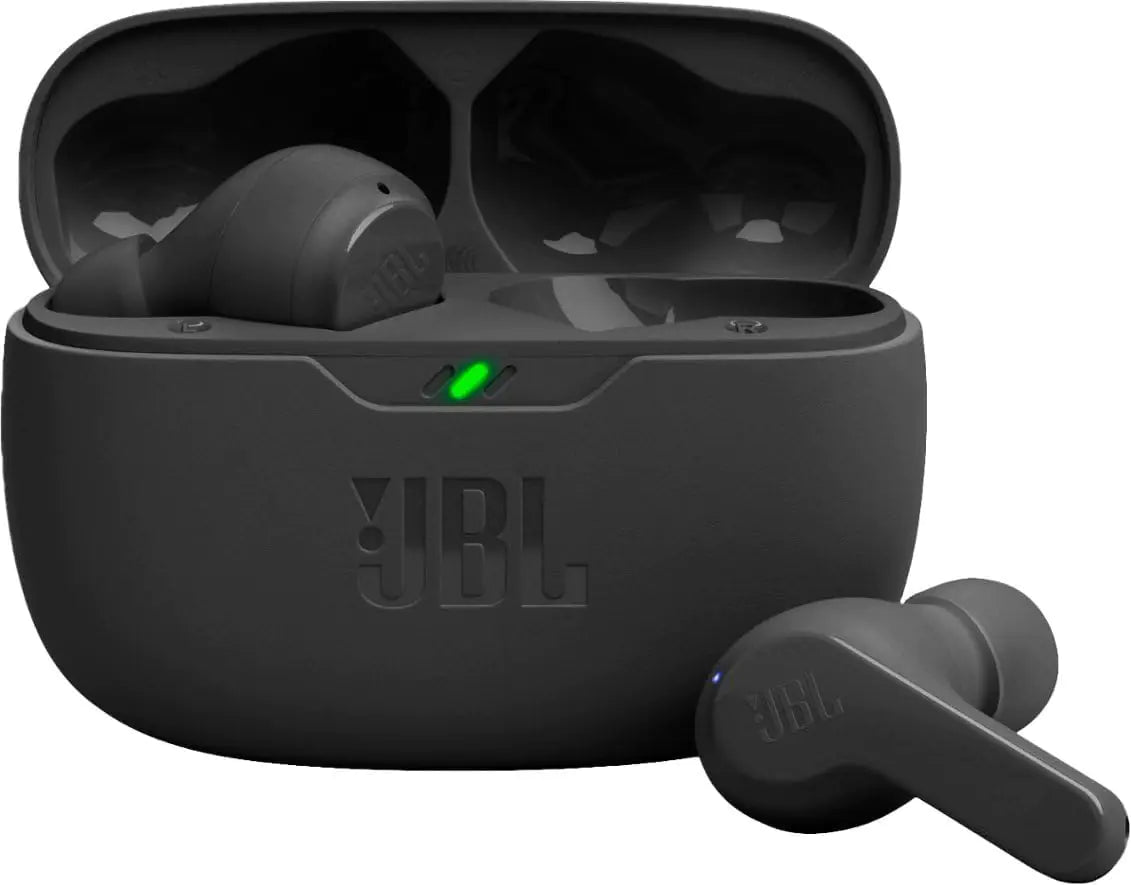 JBL Vibe Beam - True Wireless Earbuds - Black (Renewed)