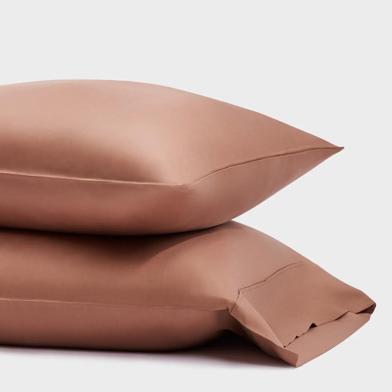 EVERGRACE 100% Tencel Lyocell Pillowcase Silk Pillow Cases King Size Set of 2 Silky Satin Pillowcase for Hair and Skin Soft Cooling Pillow Cases for Hot Sleepers Breathable Pillow Covers