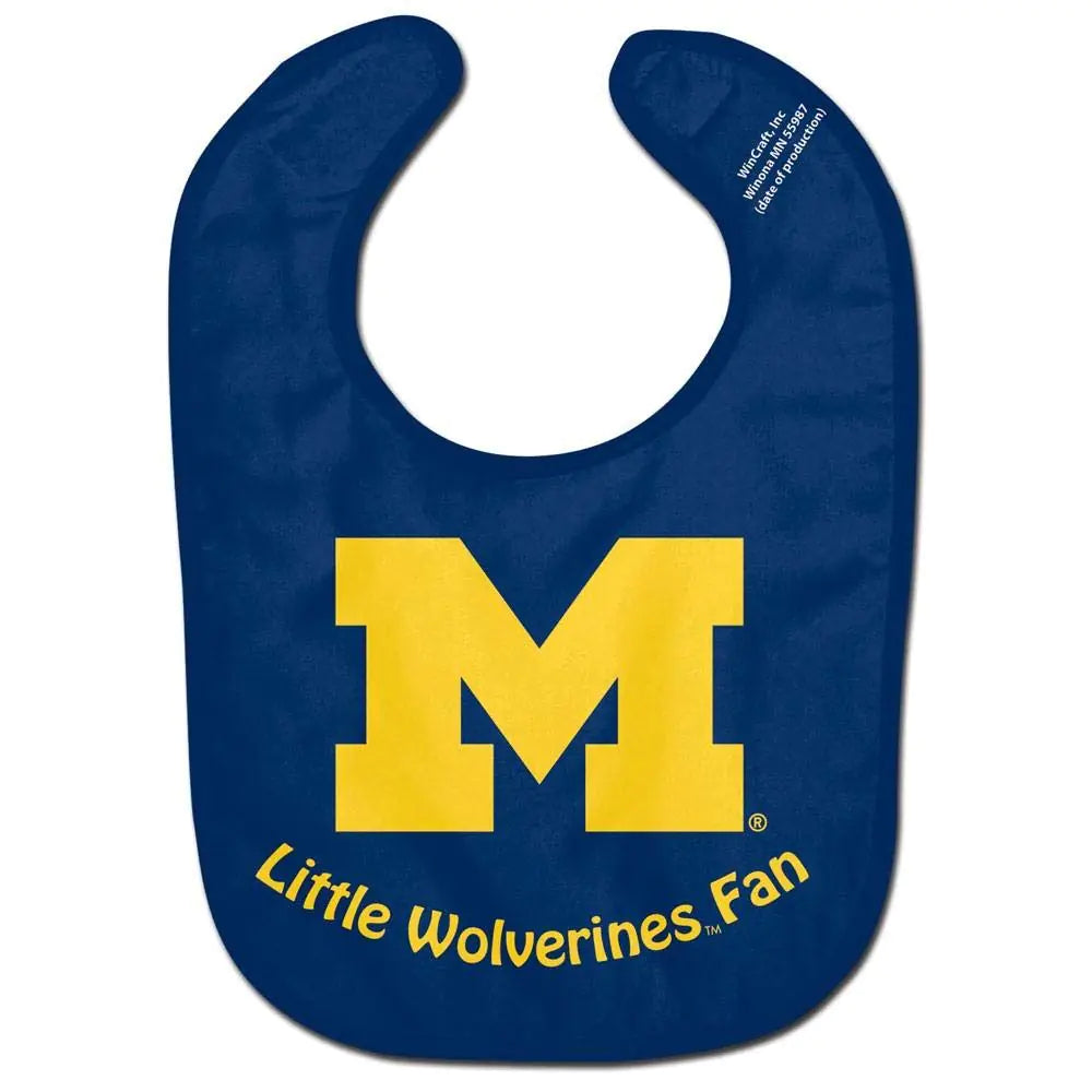 WinCraft NCAA University of Michigan WCRA1995113 All Pro Baby Bib
