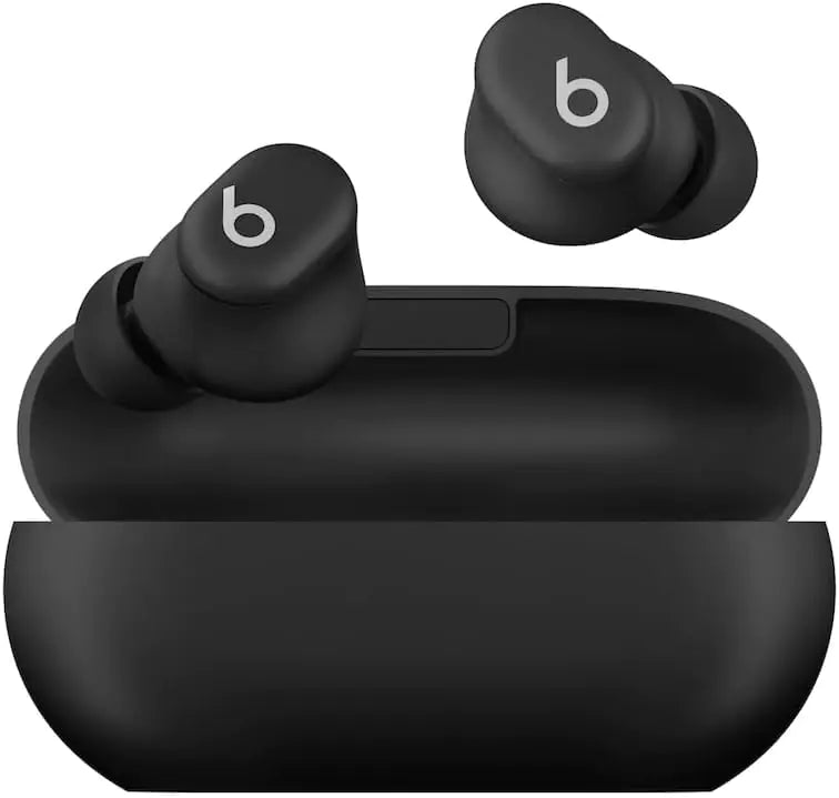 Beats Solo Buds - Wireless Bluetooth Earbuds | 18 Hours of Battery Life | Apple & Android Compatibility | Built-in Microphone - Matte Black (Renewed Premium)