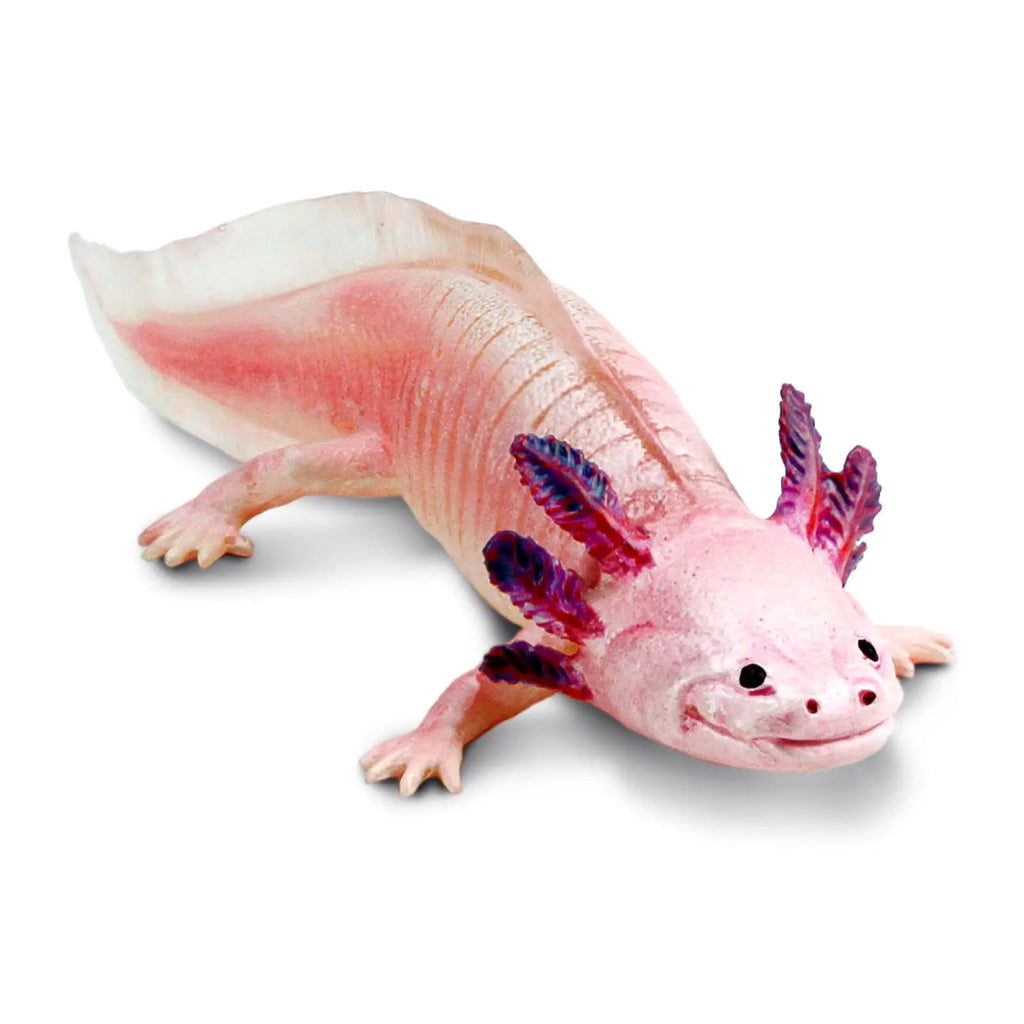 Safari Ltd. Axolotl Figurine - Realistic 7" Model Figure - Educational Toy for Boys Girls and Kids Ages 3+
