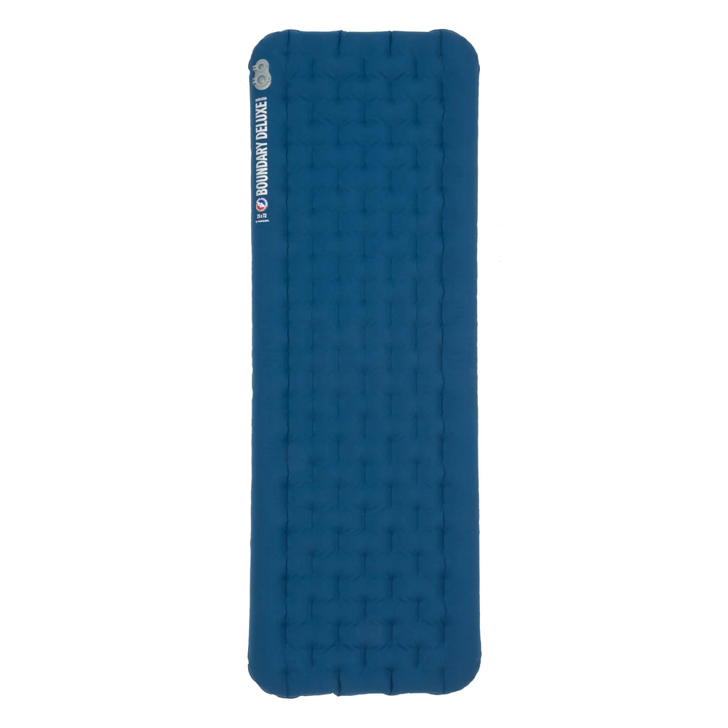 Big Agnes Boundary Deluxe Insulated Sleeping Pad Wide Long Gibraltar Sea (25X78)