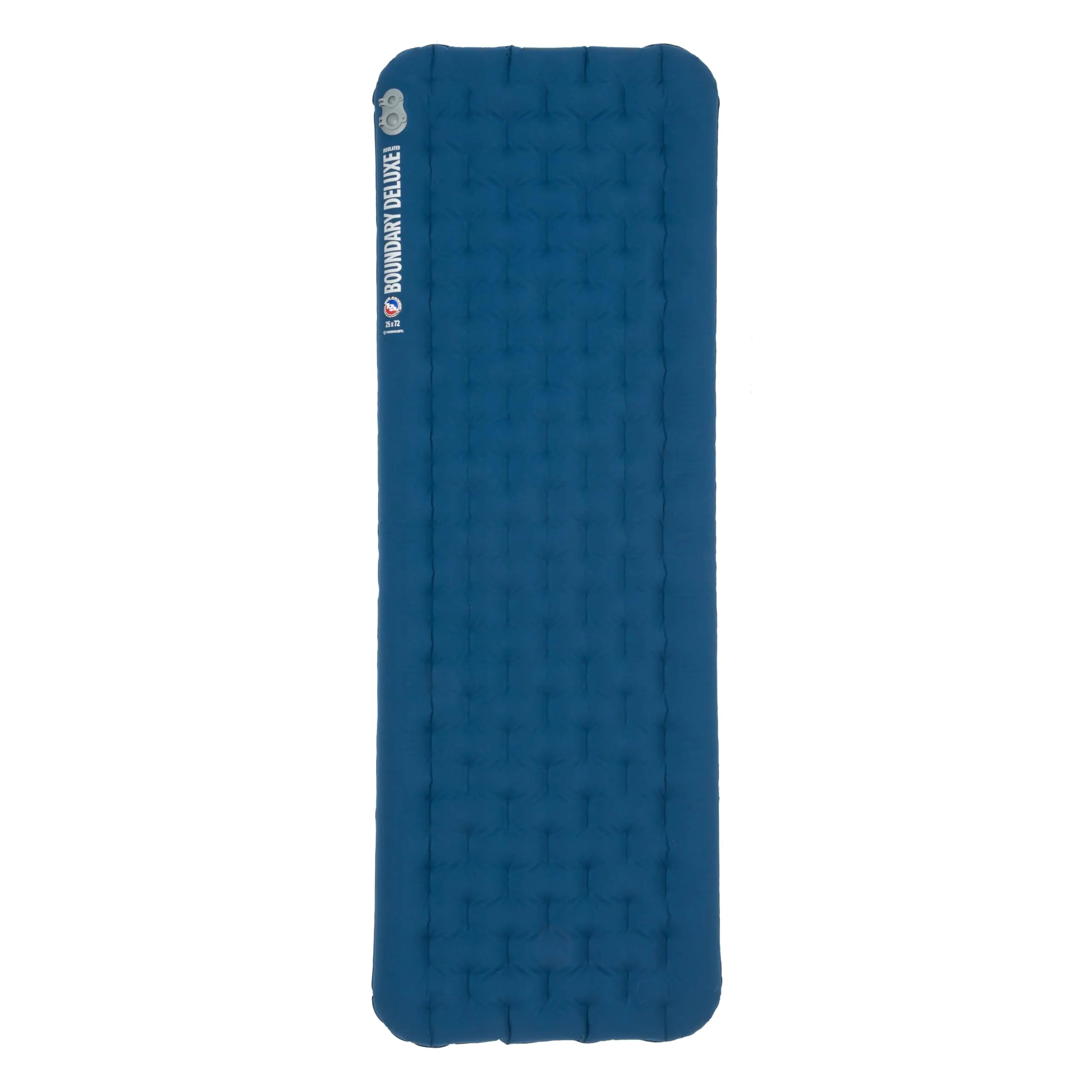 Big Agnes Boundary Deluxe Insulated Sleeping Pad Wide Long Gibraltar Sea (25X78)