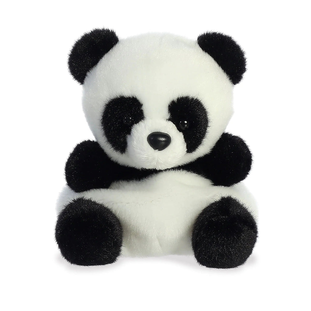 Aurora® Adorable Palm Pals™ Bamboo Panda™ Stuffed Animal - Pocket-Sized Play - Collectable Fun - White 5 Inches