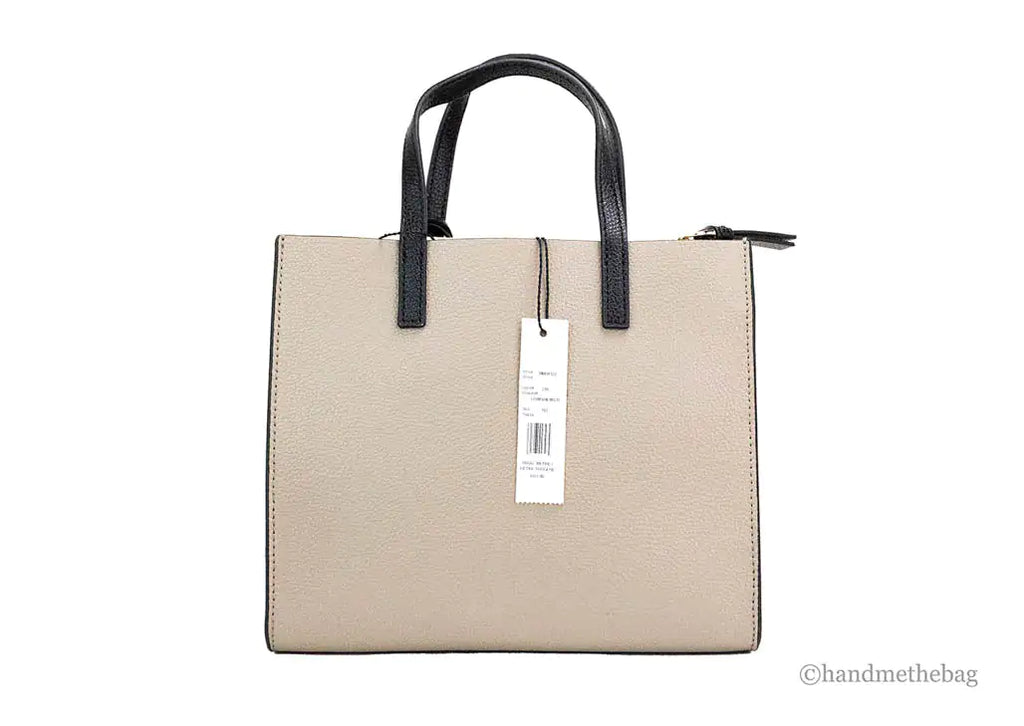 Marc Jacobs Grind Mini Loam Soil Colorblock Leather Tote