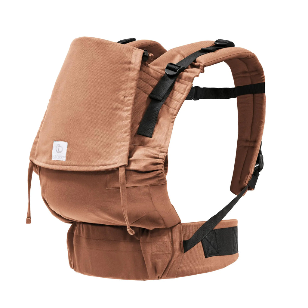 Stokke Limas Carrier Flex Terracotta (OCS) - Full-Buckle Baby Carrier - Three Carrying Options - Safe for Babies from 1 Month/8.8 lbs to 44.1 lbs