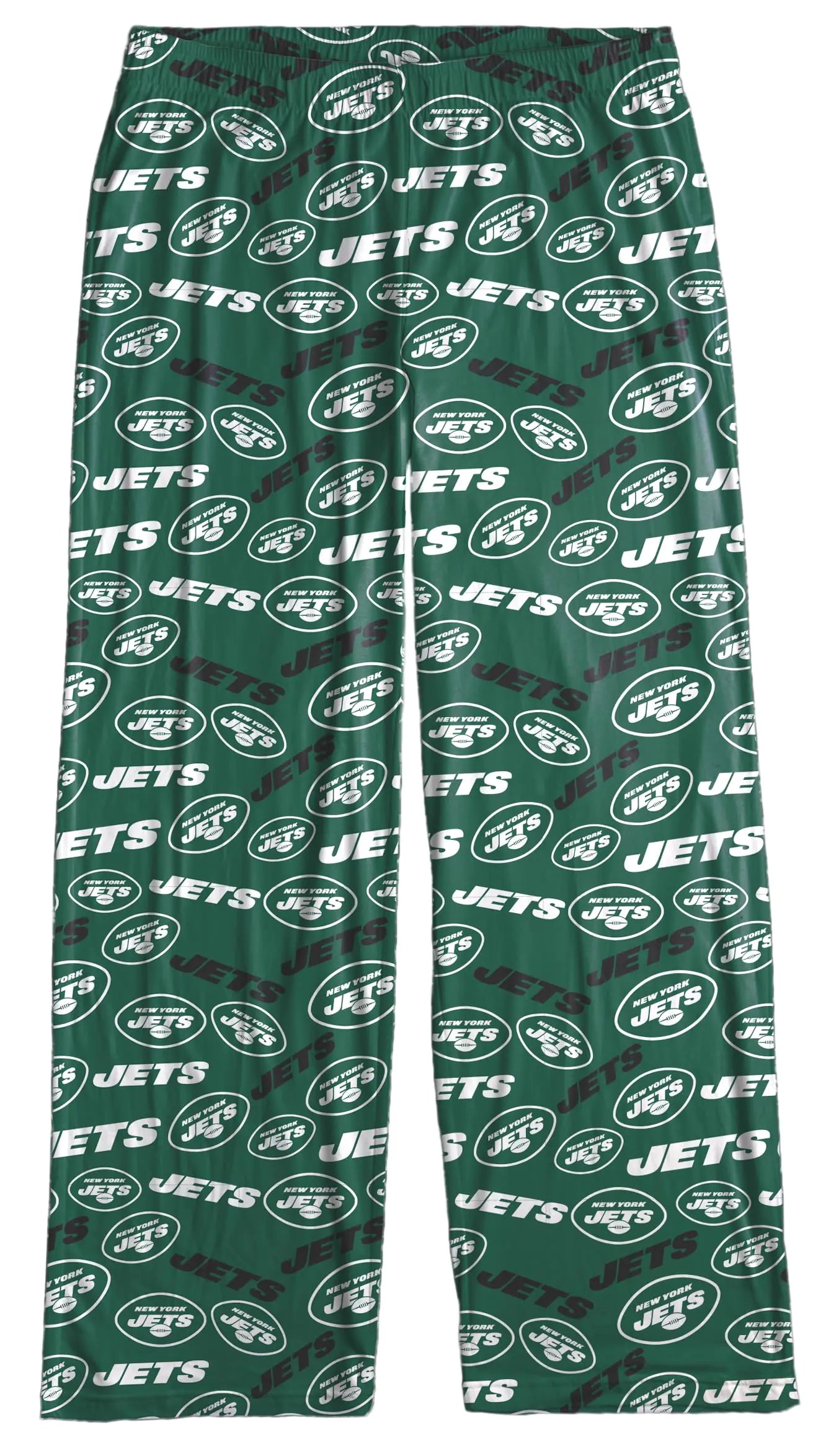 New York Jets Womens Scatter Pattern Pajama Lounge Pants Multi Color Medium
