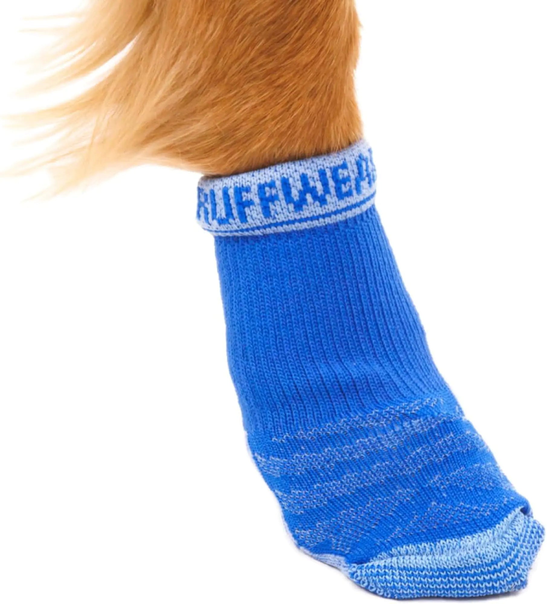 Ruffwear Barkn Boot Socks Comfortable Dog Socks & Boot Liners Blue Pool 2.50"/2.75"