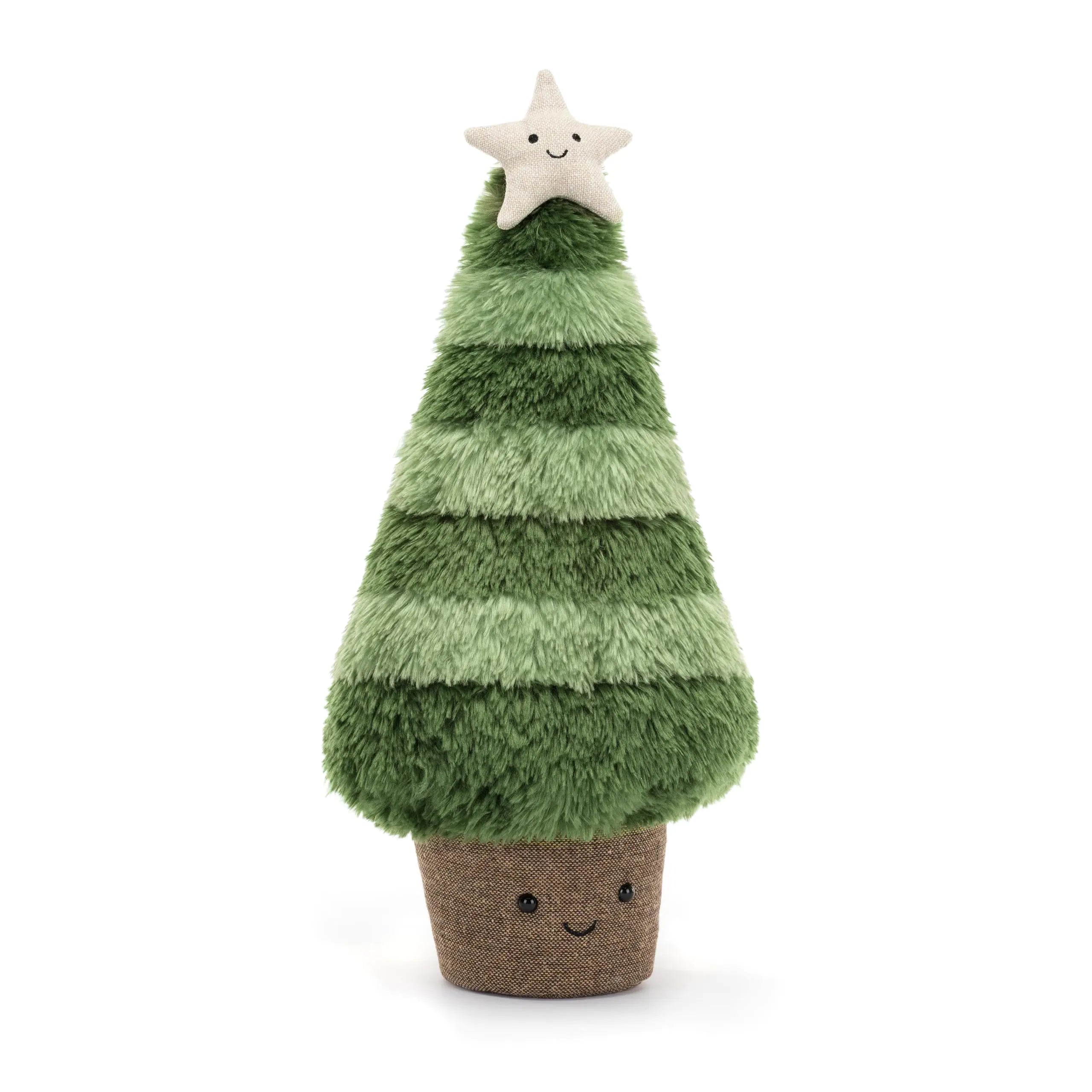 Jellycat Amuseables Nordic Spruce Christmas Tree Stuffed Toy Large 17.5 inches | Christmas Tree Plush Décor