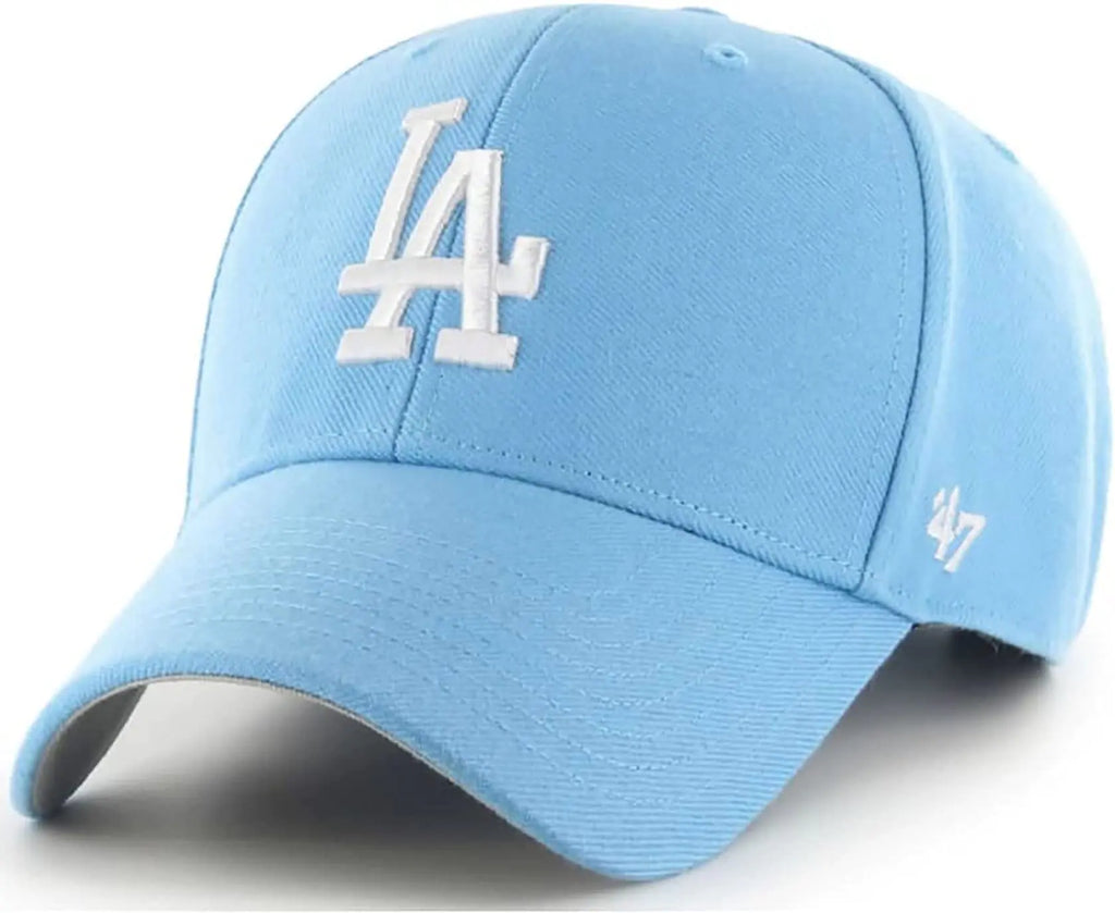 47 MLB Alternate MVP Adjustable Hat Adult One Size Fits All (Los Angeles Dodgers Columbia Blue)