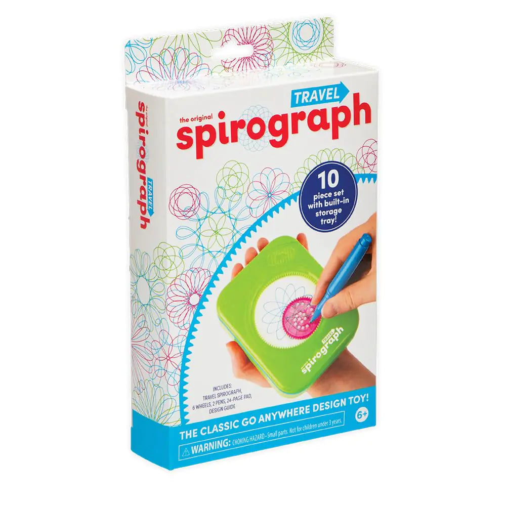 Spirograph Travel – Arts and Crafts Travel Toys Kids Toys Art Supplies Craft Supplies Toddler Arts and Crafts Drawing Art Kit Toddler Activities Unleash Your Child Inner Artist Ages 5+