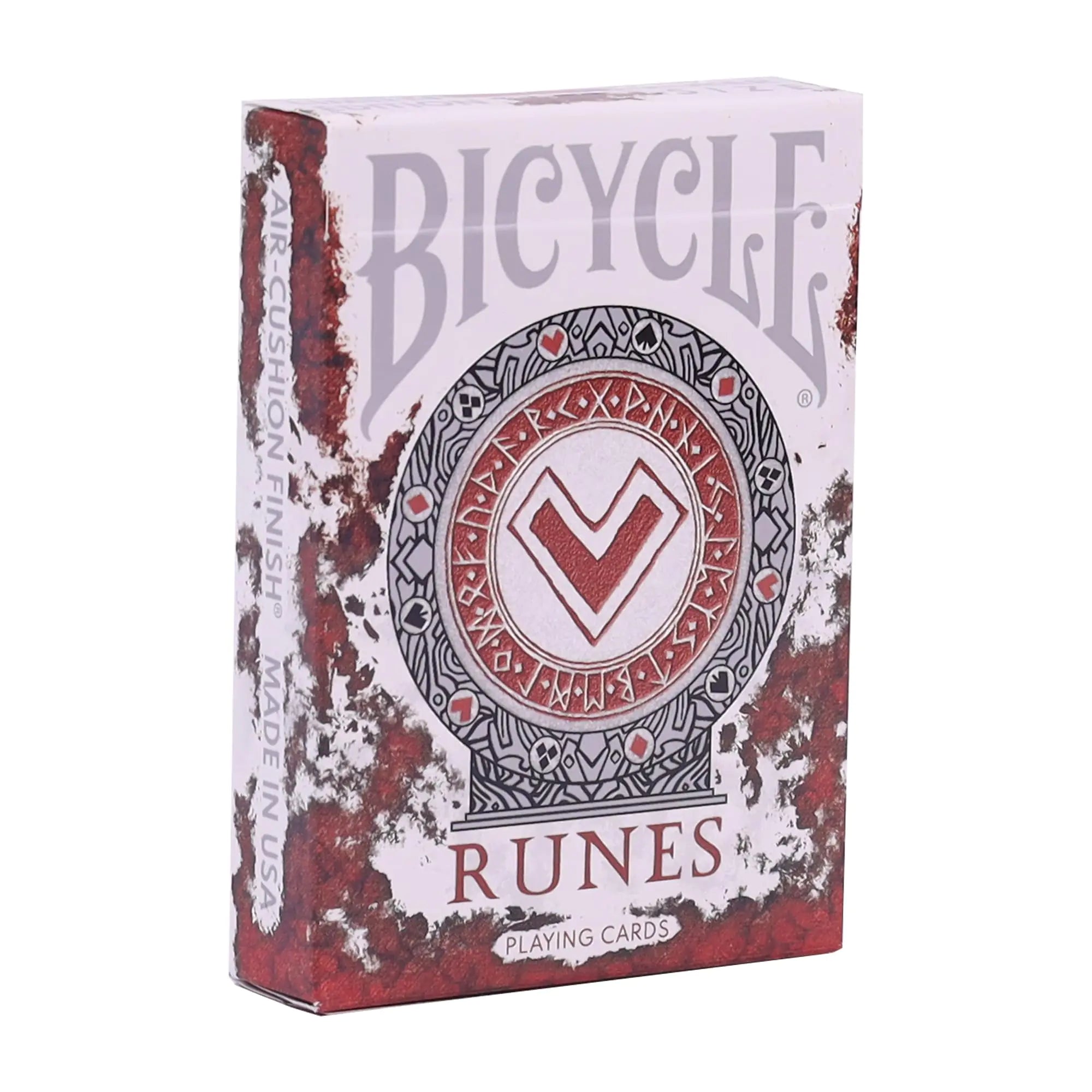 Runes v2 Bicycle Playing Cards: Elder Futhark Nordic Rune Deck - Viking Runes Theme with decoder Key - Perfect for Card Night Fun with Rune Cards