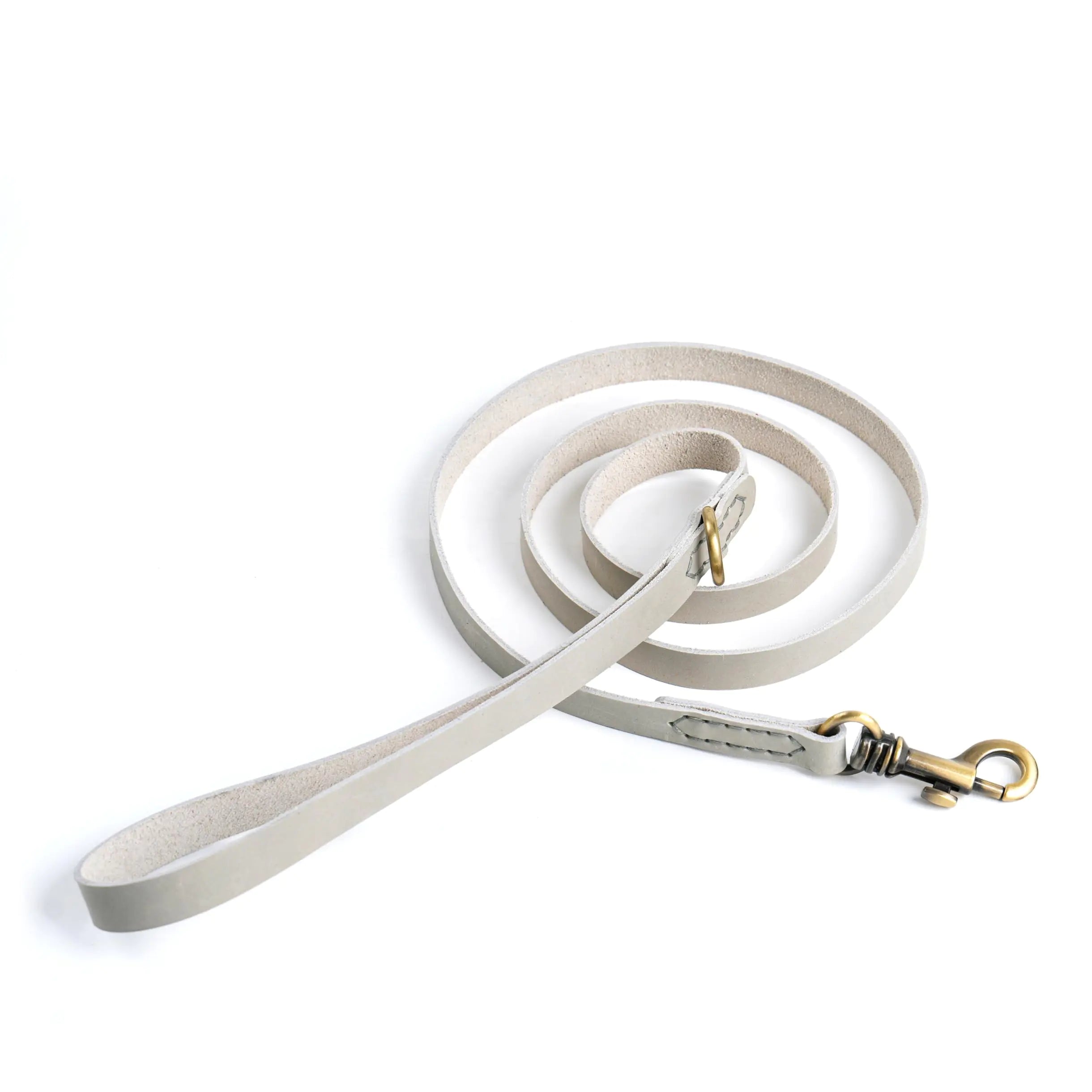 HIFA Genuine Leather Dog Leash - Soft Touch Rustic Leather Vintage Retro Style Soft Handle and Secure Grip - Dog Leash for Small Dogs Dog Training Leash for Walking