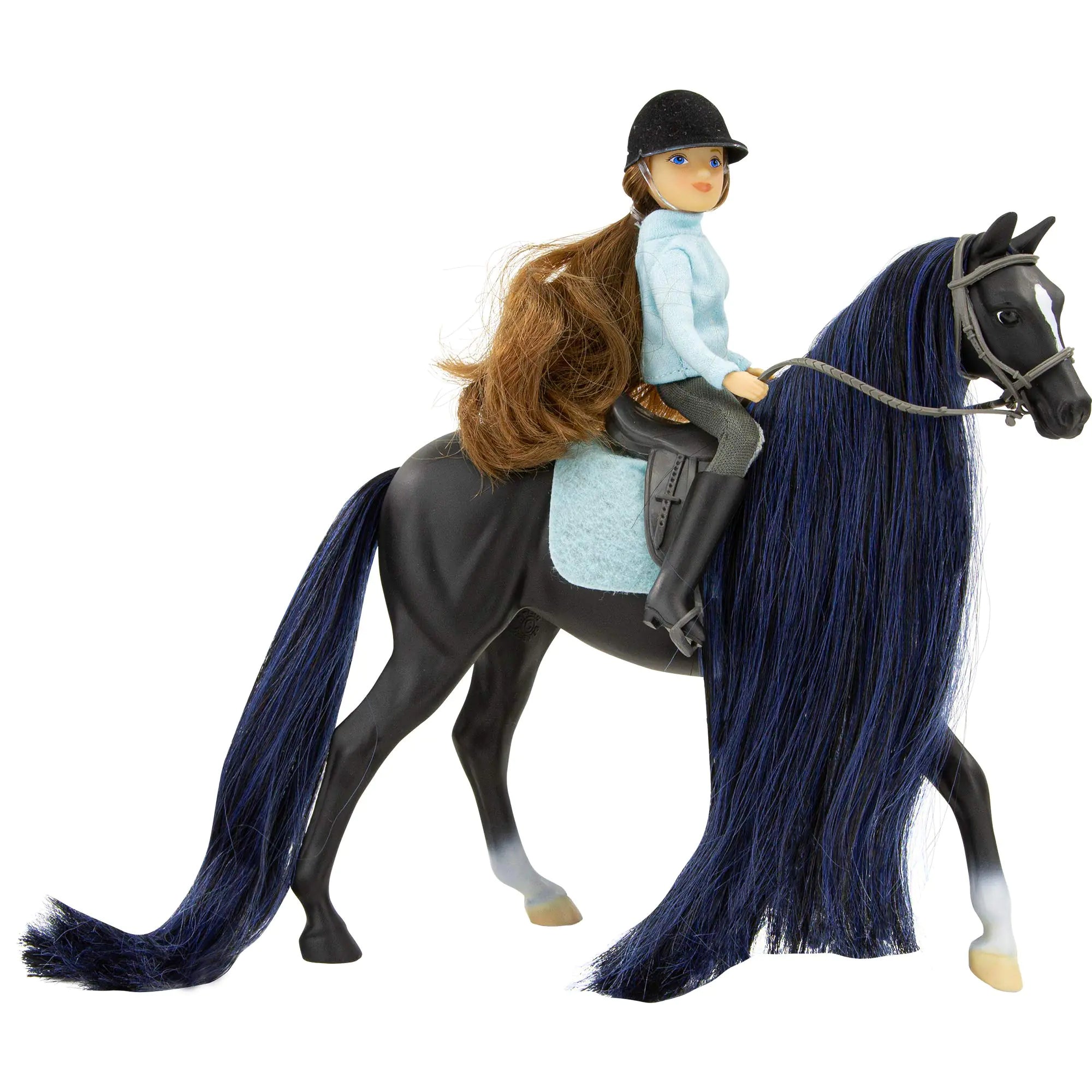 Breyer Freedom Series Jet & Charlotte Horse-Rider Toy Set