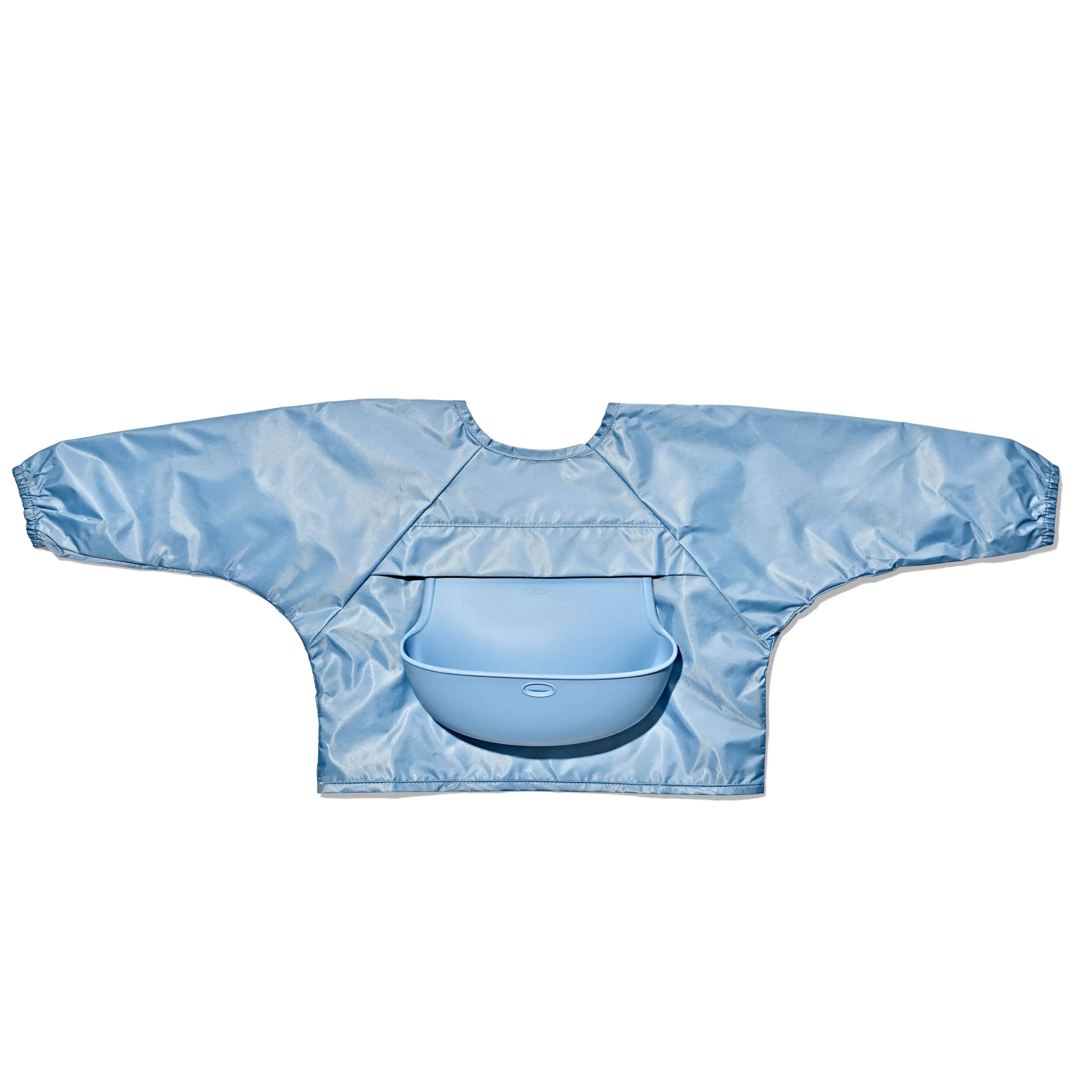 OXO Tot Sleeved Roll Up Bib - Dusk