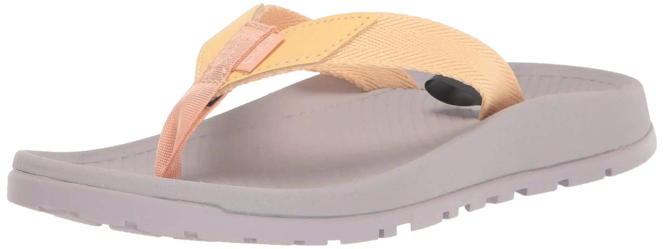Chaco Women's Lowdown Flip Flop in Peach Sherbet Size 5