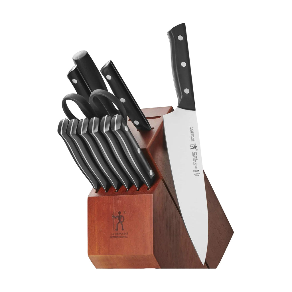 HENCKELS Dynamic Razor-Sharp 12-Piece Knife Set Chef Knife Bread Knife Steak Knife German Engineered Informed by 100+ Years of Mastery
