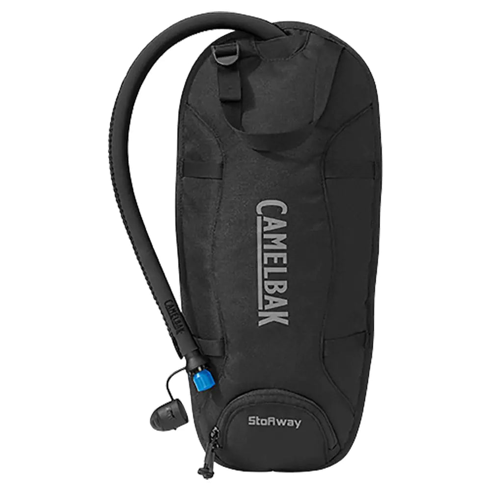 CamelBak Stoaway 100oz Hydration Bladder Reservoir- Add-on for Hiking Snow Run Pack- Insulated Tube Black