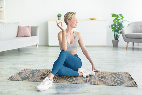 Yune Yoga X Pendleton Smith Rock Exercise Mat