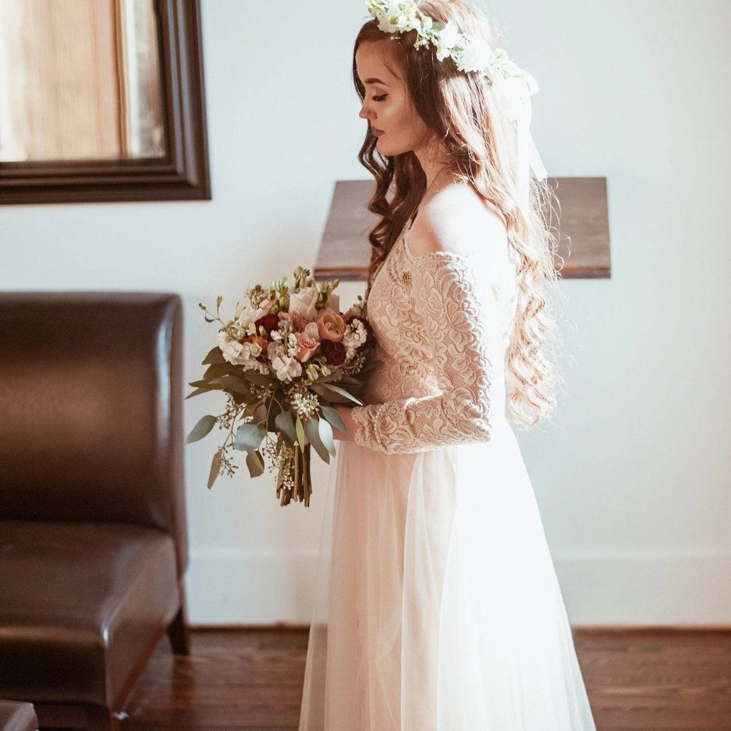 Lace and Tulle Dress #1134