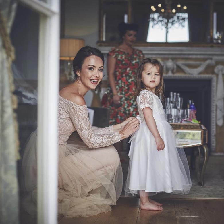 Lace and Tulle Dress #1134