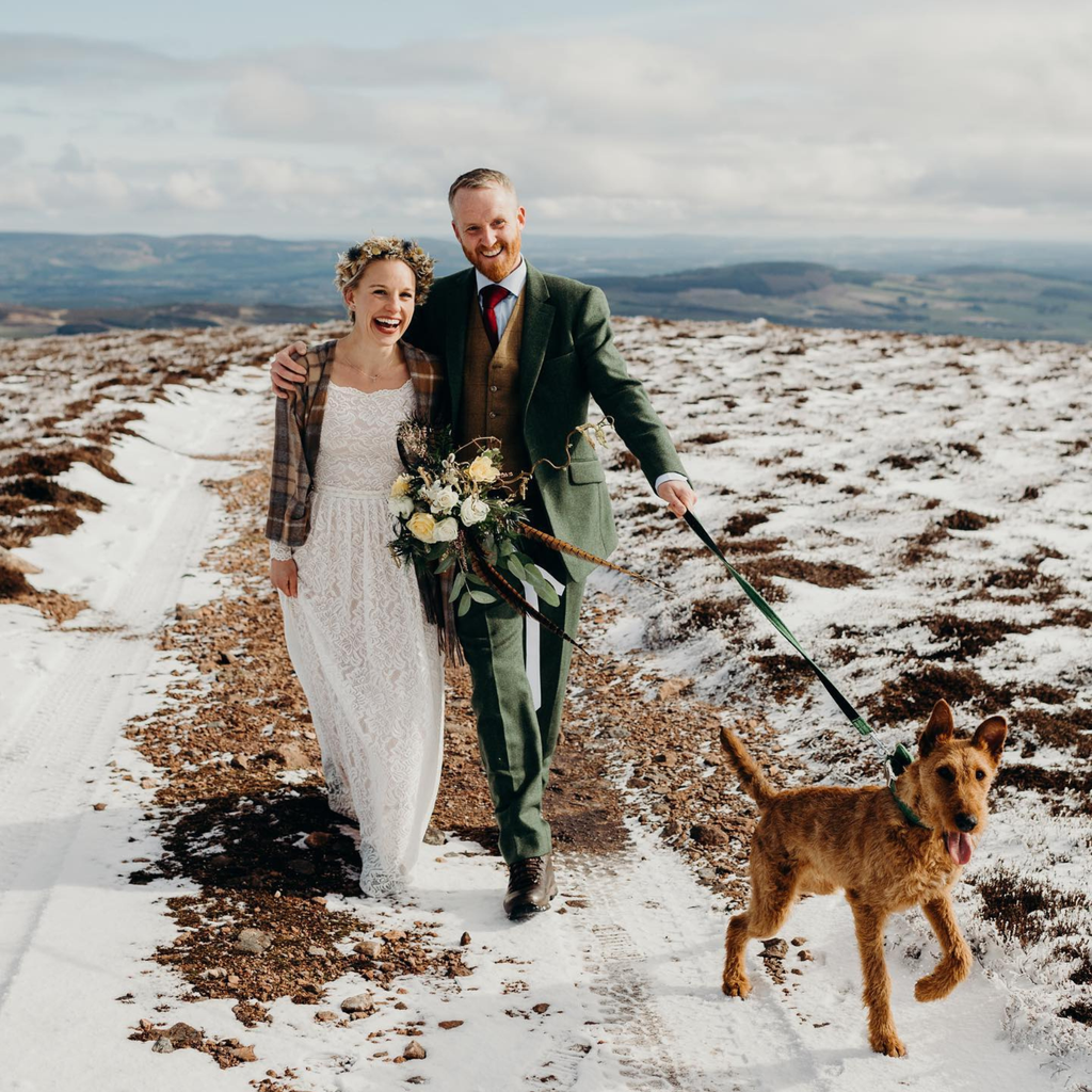 Ivory Blush Off Shoulder Wedding  Dress #1257
