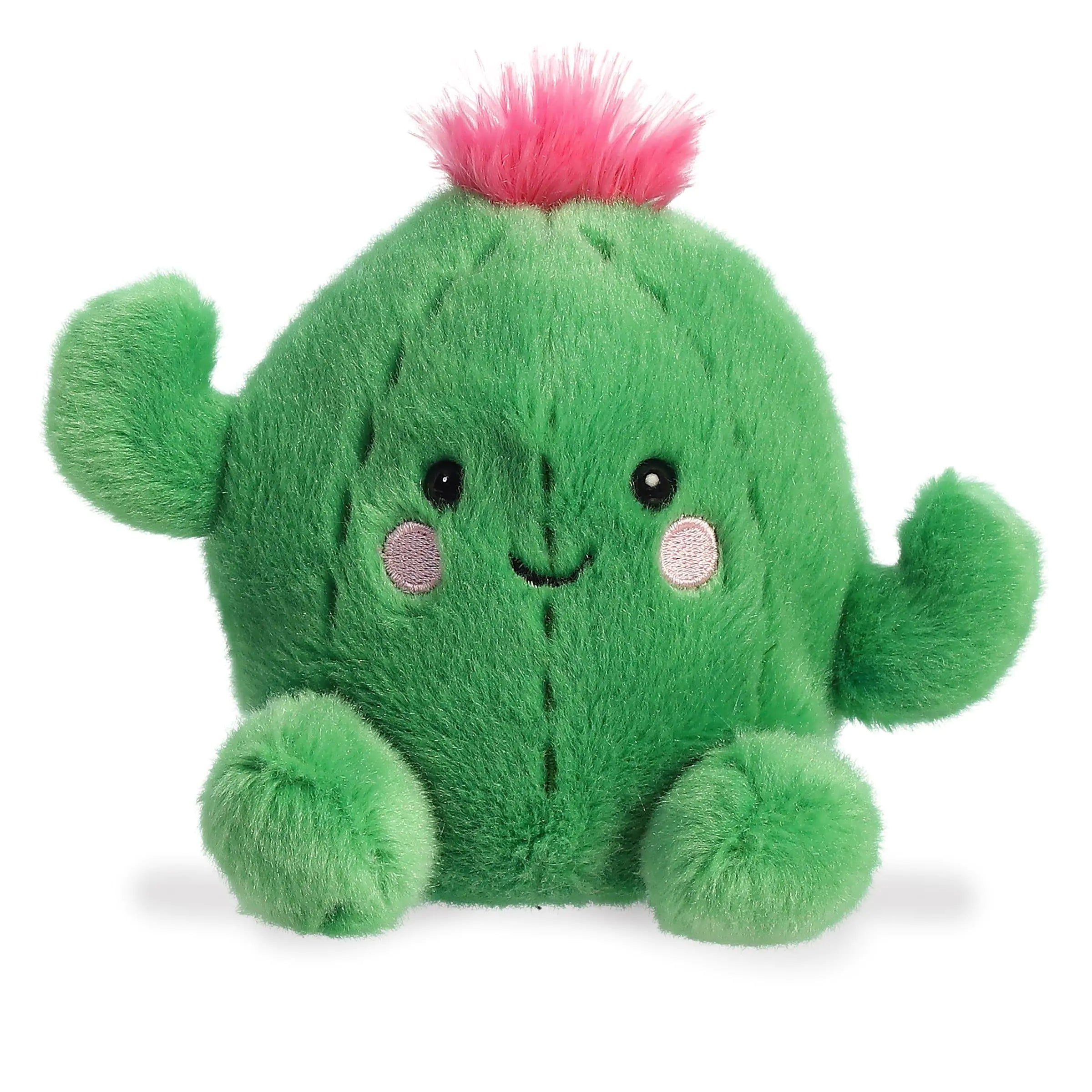 Aurora® Adorable Palm Pals™ Prickles Cactus™ Stuffed Animal - Pocket-Sized Play - Collectable Fun - Green 5 Inches