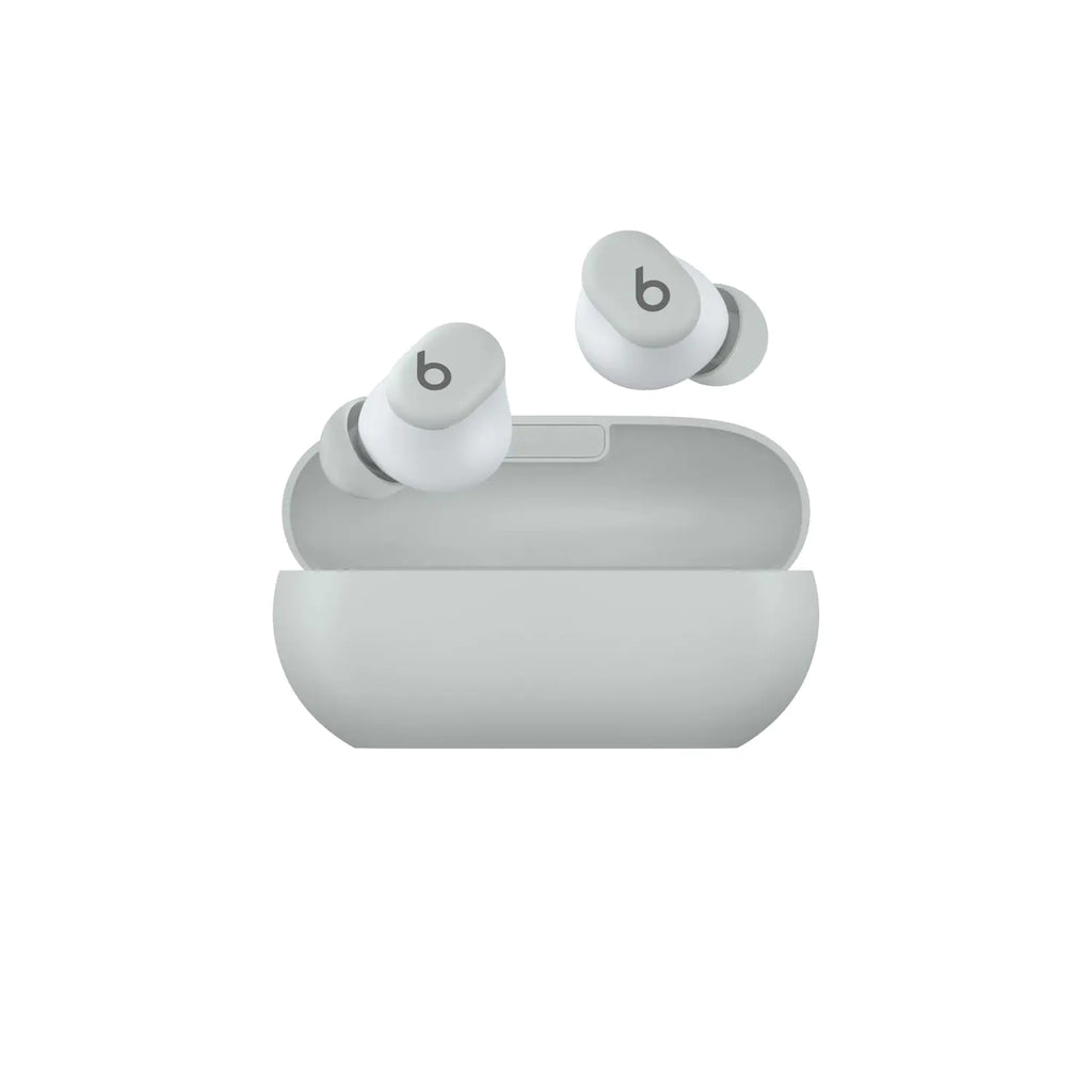 beats Solo Buds - Wireless Bluetooth Earbuds | 18 Hours of Battery Life | Apple & Android Compatibility | Built-in Microphone - Storm Gray (Renewed)