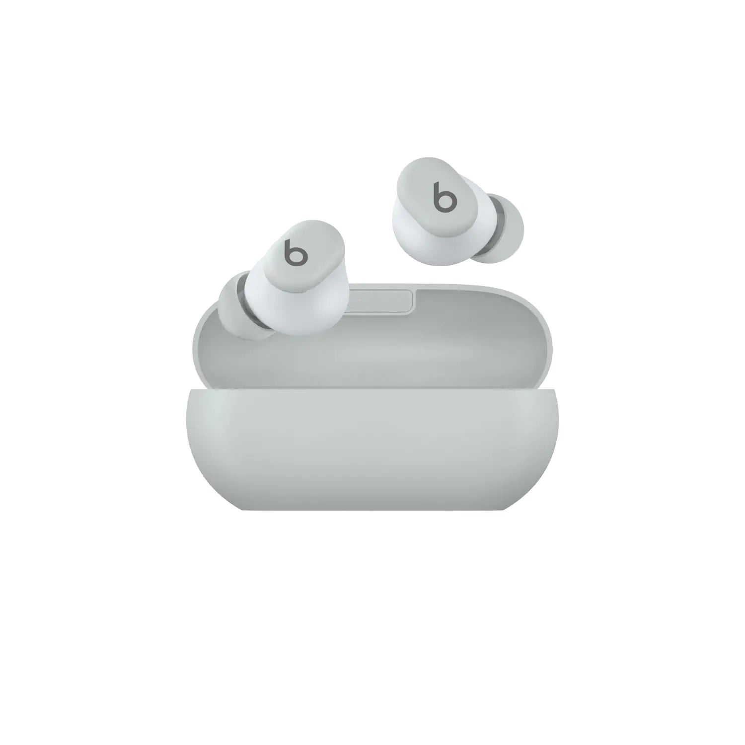 beats Solo Buds - Wireless Bluetooth Earbuds | 18 Hours of Battery Life | Apple & Android Compatibility | Built-in Microphone - Storm Gray (Renewed)