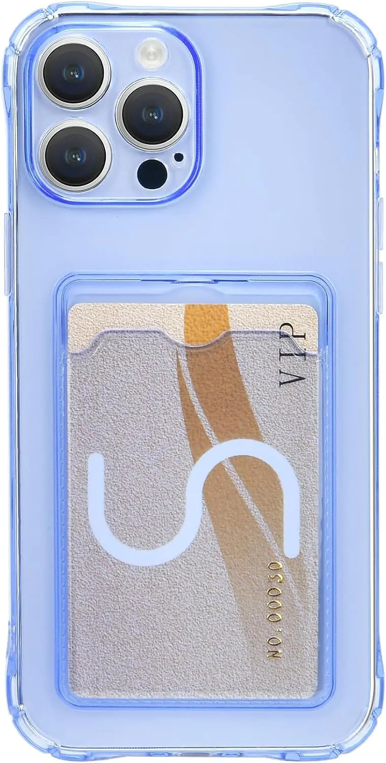 iPhone 14 Pro Shockproof Case with Card Holder